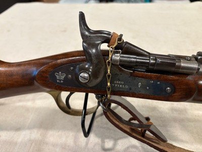 RARE British Antique 1860 Snider Enfield .577 Caliber Single-Shot Breech-Loaded Rifle - Image 3 of 14