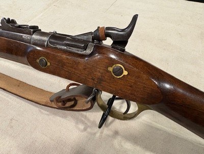 RARE British Antique 1860 Snider Enfield .577 Caliber Single-Shot Breech-Loaded Rifle - Image 11 of 14