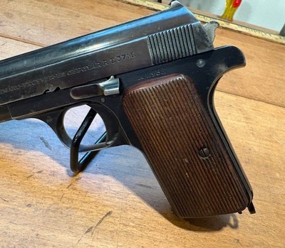 WWII Hungarian Femaru Fegyver FEG 37M .380 ACP Semi-Auto Pistol with Holster + 2 Magazines - Image 3 of 13