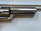 Remington Smoot New Model #2 32 Rimfire Short Nickel 5 Shot Revolver - 8 of 13