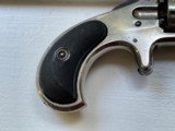 Remington Smoot New Model #2 32 Rimfire Short Nickel 5 Shot Revolver - 6 of 13