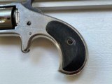 Remington Smoot New Model #2 32 Rimfire Short Nickel 5 Shot Revolver - 2 of 13