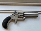 Remington Smoot New Model #2 32 Rimfire Short Nickel 5 Shot Revolver - 5 of 13