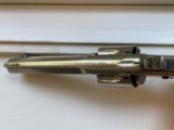 Remington Smoot New Model #2 32 Rimfire Short Nickel 5 Shot Revolver - 10 of 13