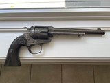 Colt Bisley Model Single Action Revolver 38-40 with 7-1/2 barrel and factory letter - 5 of 14