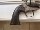 Colt Bisley Model Single Action Revolver 38-40 with 7-1/2 barrel and factory letter - 6 of 14
