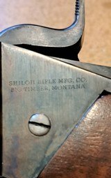 VERY NICE Shiloh Sharps Model 1863 Percussion Sporting Rifle - 8 of 14