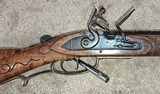 Nice Custom .45 Isaac Haines Style Flintlock Rifle - 3 of 15