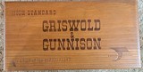 EXCELLENT High Standard Griswold and Gunnison in Presentation Case - 2 of 13
