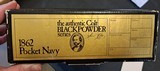 MINTY 2nd Generation Colt Pocket Navy in Box - 3 of 15