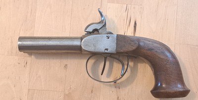 EXCELLENT Antique .42 SxS Pocket Pistol