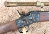 Antique.40-50 Straight Sharps Rolling Block w/TASCO 4X15 Brass Scope - 3 of 15