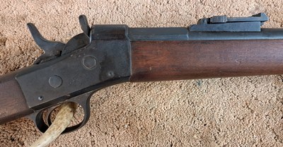 Argentine Model Military Rolling Block Rifle - Image 3 of 11
