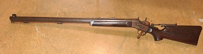 RARE M.L. Rood Custom .50-90 Rolling Block Rifle - Image 1 of 15