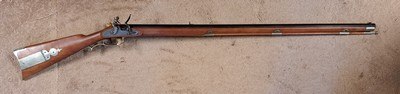 Custom. 45 Late Lancaster Flintlock - Image 1 of 15