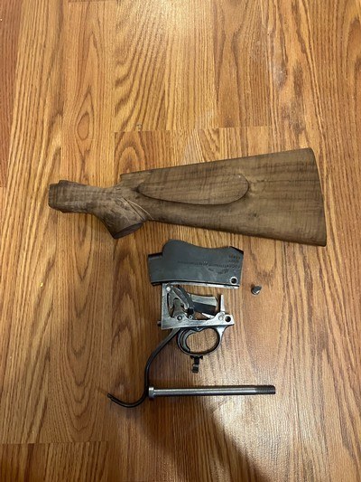 Martini cadet action with lots of custom work