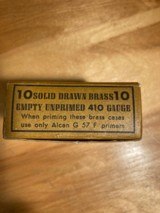 Alcan Brass shot shells, 410 ga - 3 of 5