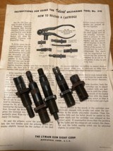Lyman/Ideal 310 Reloading Tool and dies. 300 Savage - 2 of 5