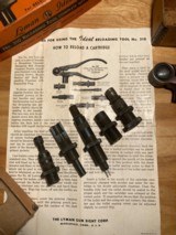 Lyman/Ideal 301 reloading tool and dies.
38 Special. - 4 of 5