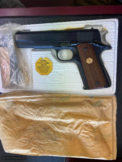 Colt Series 70 1911A1 45 ACP manufactured 1979