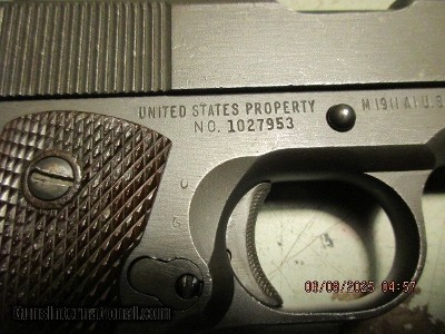 Remington Rand 1911 WW! 1943 model - Image 8 of 14