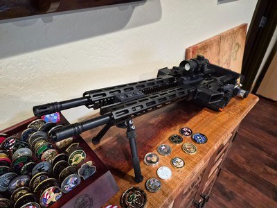 Twin AR Gatlin gun - Image 4 of 5