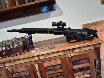 Twin AR Gatlin gun - Image 2 of 5
