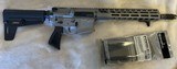 Pre-owned Sig Sauer M400 Switchblade 5.56mm AR-15 Pistol Titanium Cerakote - Product #PM400-SDI-11B - 2 of 17