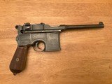 Mauser C96 Broomhandle Semi-Auto Pistol 7.63mm/.30 Mauser 10-rd Internal Mag - 1 of 7