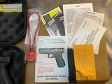 Pre-owned Glock 37 Gen 3 .45 G.A.P. w/ Night Sights 10-rd mag Factory case and docs - 9 of 10