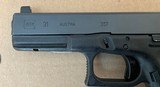 Glock 31 Gen 3 pistol .357 Sig excellent condition w/ new Trijicon night sights hard case & accessories - 6 of 10