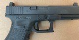Glock 31 Gen 3 pistol .357 Sig excellent condition w/ new Trijicon night sights hard case & accessories - 5 of 10