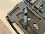 Sig Arms SP2340 pistol with Swiss-made Frame, Night Sights, two NEW barrels .357Sig .40S&W and 4 magazines plus NEW spare parts - 7 of 10