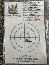 Cooper Arms 92 Backcountry .300 Win Mag Vortex HD LHT Scope - Image 12 of 12