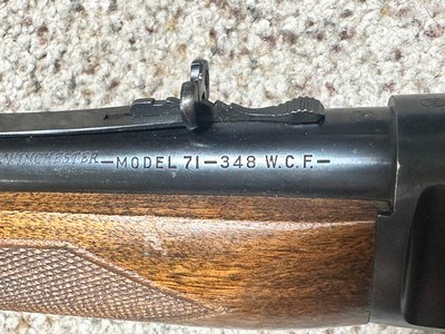 Winchester 71 Deluxe .348 Win - Image 7 of 9