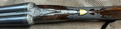 W&C Scott Imperial Premier 12 Bore Sidelock Ejector - 28” Embellished Two Barrel Set 12ga Gauge - Image 3 of 14