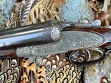 W&C Scott Imperial Premier 12 Bore Sidelock Ejector - 28” Embellished Two Barrel Set 12ga Gauge - Image 2 of 14