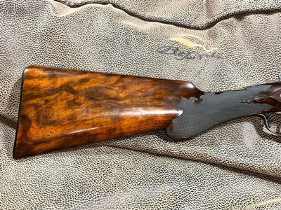 W&C Scott Imperial Premier 12 Bore Sidelock Ejector - 28” Embellished Two Barrel Set 12ga Gauge - Image 6 of 14
