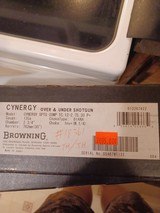 Browning Cynergy Sporting 12 ga o/u - 10 of 10
