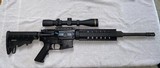 ArmaLite M 15 AR-15 M4 Rifle mid length 223 5.56 NATO 16" Black Leupold Scope - 1 of 14