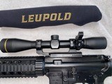 ArmaLite M 15 AR-15 M4 Rifle mid length 223 5.56 NATO 16" Black Leupold Scope - 11 of 14