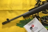 ***LNIB Ruger Gunsight Scout (Low Low Round Count) 7 Mags 5 10 & 2 5 Round Ruger Scope Rings Factory Box SS/BLK w/Stock Extensions*** - 8 of 10