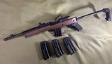 ***New Ruger Mini 14 300AAC/Blk upgraded Samson A-TM side folding stock 4 Ruger Mags & New Vortex Venom Red Dot Optic*** - 6 of 10