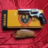 Ruger SP101 early 1990 revolver stainless .22 cal. 4 inch with box & holster - Image 6 of 10