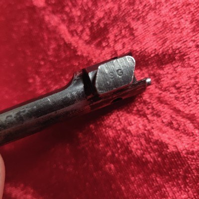M1 Carbine bolt original early marked S.G. Firing pin S.G. Extractor WS.G. - Image 8 of 8
