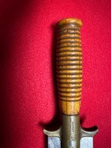 Rare 1890 U.S. Springfield Entrenching Knife w/Scabbard. - 8 of 14