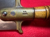 Rare 1890 U.S. Springfield Entrenching Knife w/Scabbard. - 14 of 14