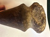 Early man full groove stone axe. - 5 of 6