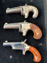 First, Second, Third Model Colt Derringers sold as a set of three. - 2 of 8