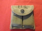 International Silver and Inland M-1 carbine clips in US pouch 1943 - 1 of 10
